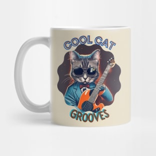 Cool Cat: "Cool Cat Grooves" Mug